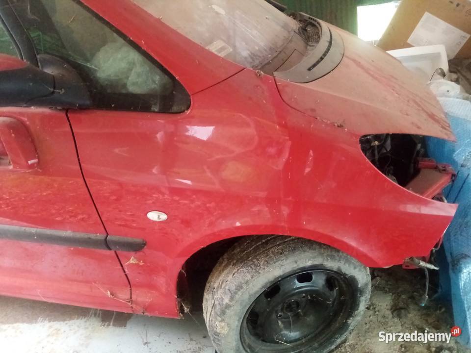 Drzwi R i L Peugeot 1007 KKNB czerwony inne