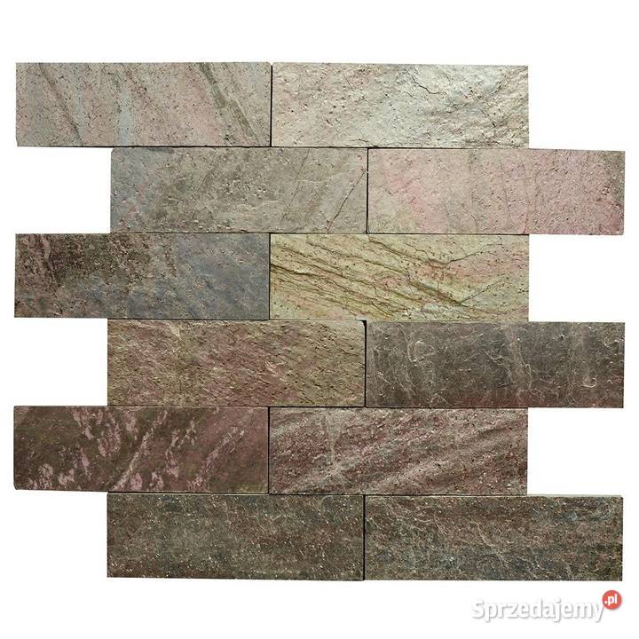 Płytki Kwarcyt Copper naturalny 10x30x0813 Gdynia