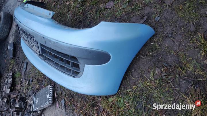 Zderzak przód przedni kompletny niebieski Fiat osobowe Zderzaki Książ Wielkopolski