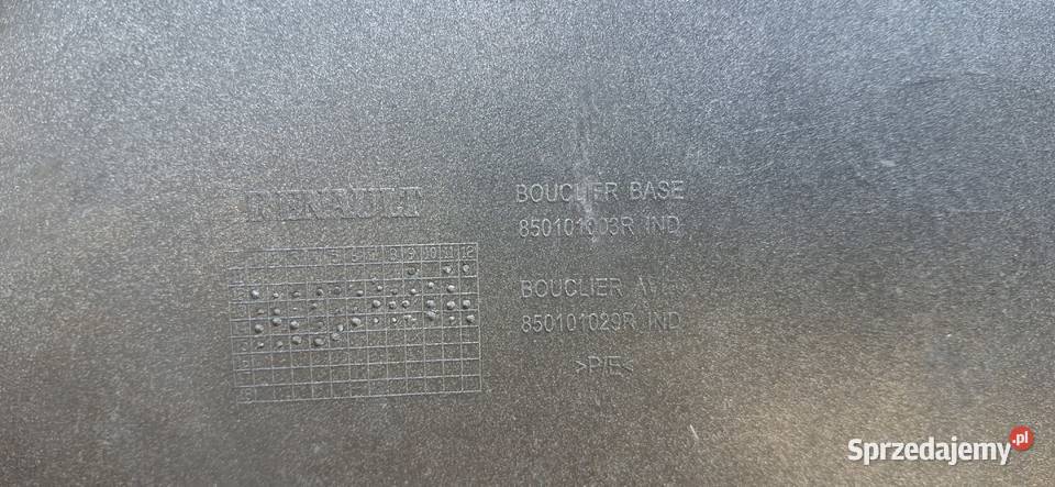 RENAULT ZOE ZDERZAK TYŁ TYLNY PDC DOKŁADKA sprzedam