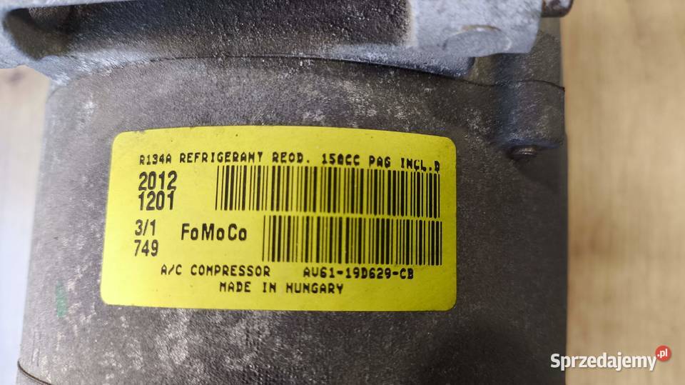 Sprężarka kompresor klimatyzacji Ford Focus MK3 osobowe