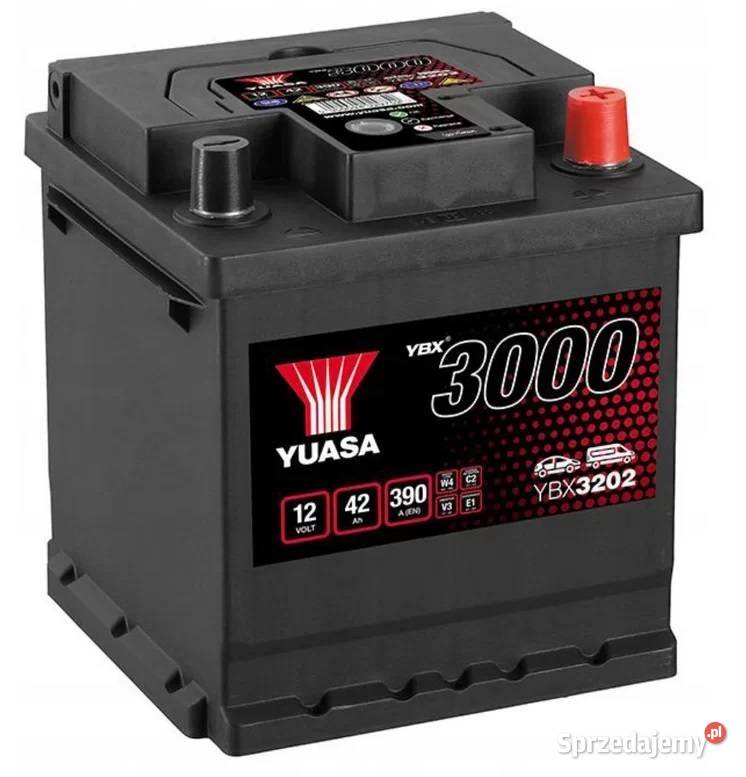 Akumulator Yuasa Standard 12V 42Ah 390A kostka podkarpackie Mielec