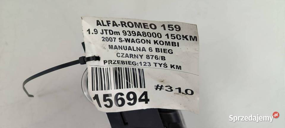 LICZNIK ZEGAR ALFA ROMEO 159 A2C53090933 kujawsko-pomorskie Lipno