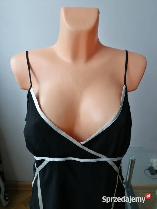 DAMSKI CZARNY TOP DUNNES STORES RUK 18EUR 46 czarny