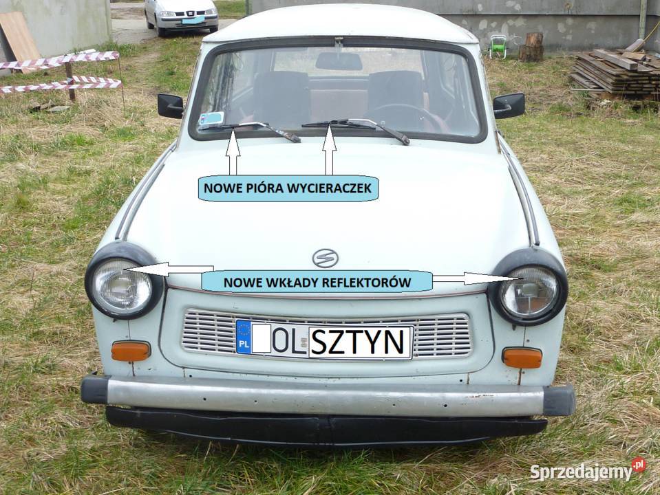 Klasyk Trabant 601 kombi oryginał zdjęcia z kupiony w Polsce