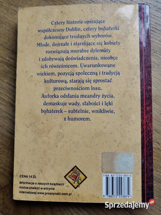 Dublin 4 Maeve Binchy Proza i poezja małopolskie Kraków