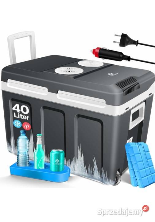 Lodówka turystyczna 40 l z kółkami 12V230V Brzeziny