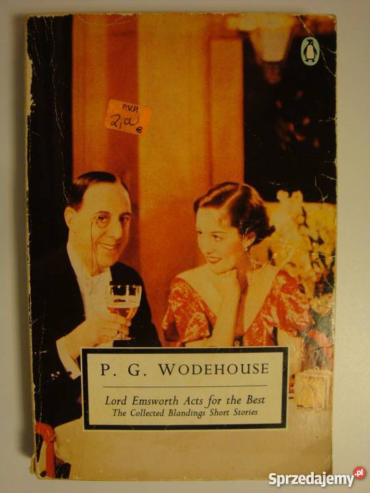 LORD EMSWORTH ACTS FOR THE BEST P G WODEHOUSE Elbląg sprzedam
