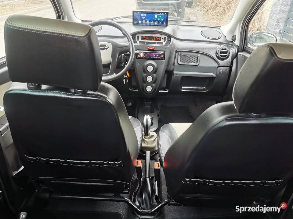 Microcar MGO 2010r 4 osobowy Fak VAT23 L7e na B1 czujnik parkowania Sochaczew