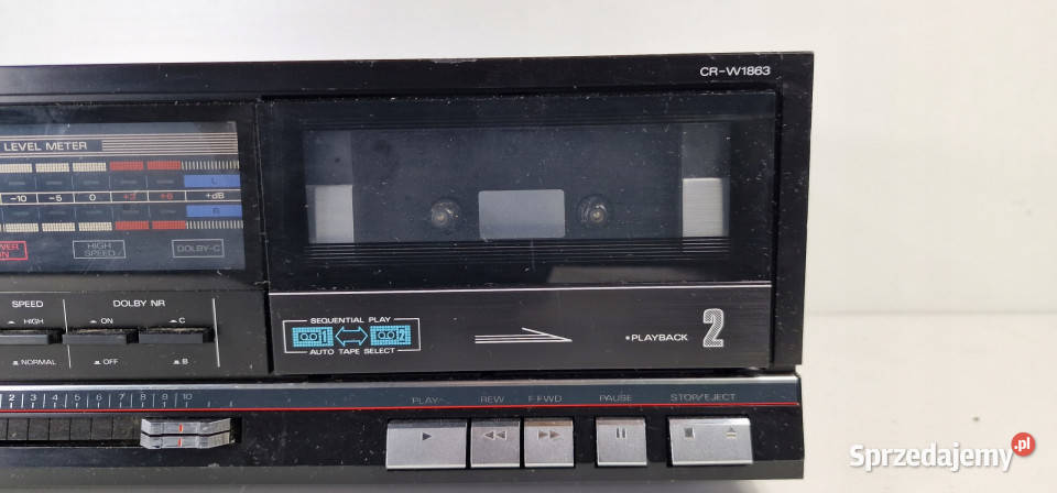 Magnetofon Cassette Deck StudioStandard Fisher Międzychód