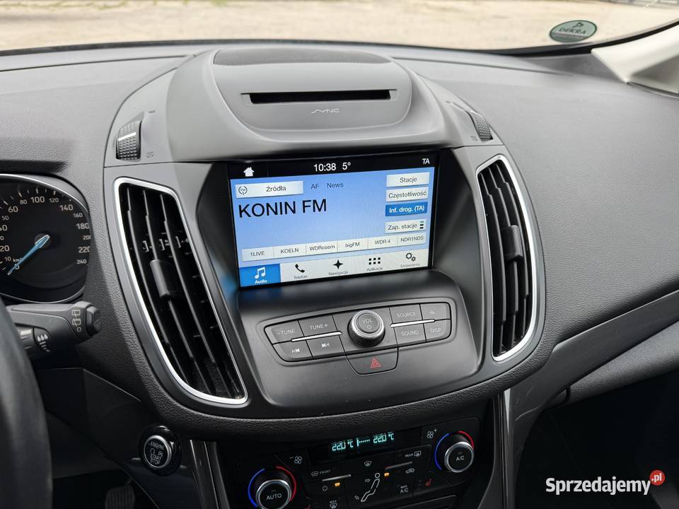 Ford C BENZYNA Klimatronik Nawigacja Tempomat Konin