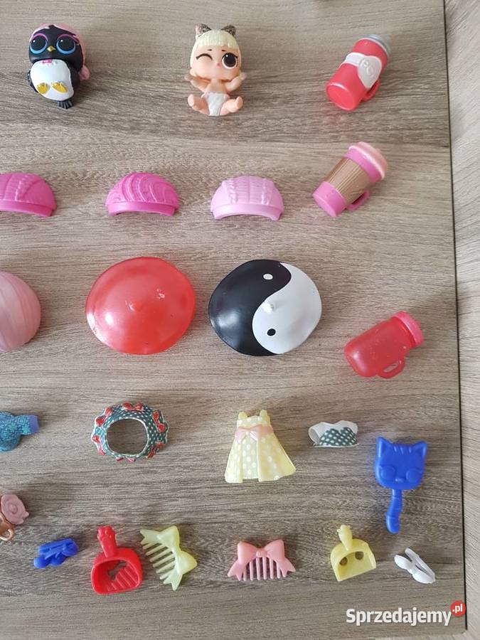 3 Lalek Lol Suprise ze zwierzątkami dużo