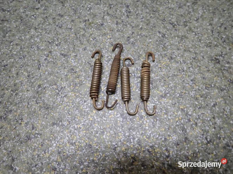 4 SPRĘŻYNY SPRĘŻYNA KOLEKTORA KOLANKA WYDECHU Pozostałe Strzelce Krajeńskie sprzedam