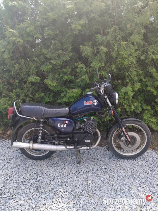 Motocykl MZ ETZ 150 1989 z dokumentami Kalisz