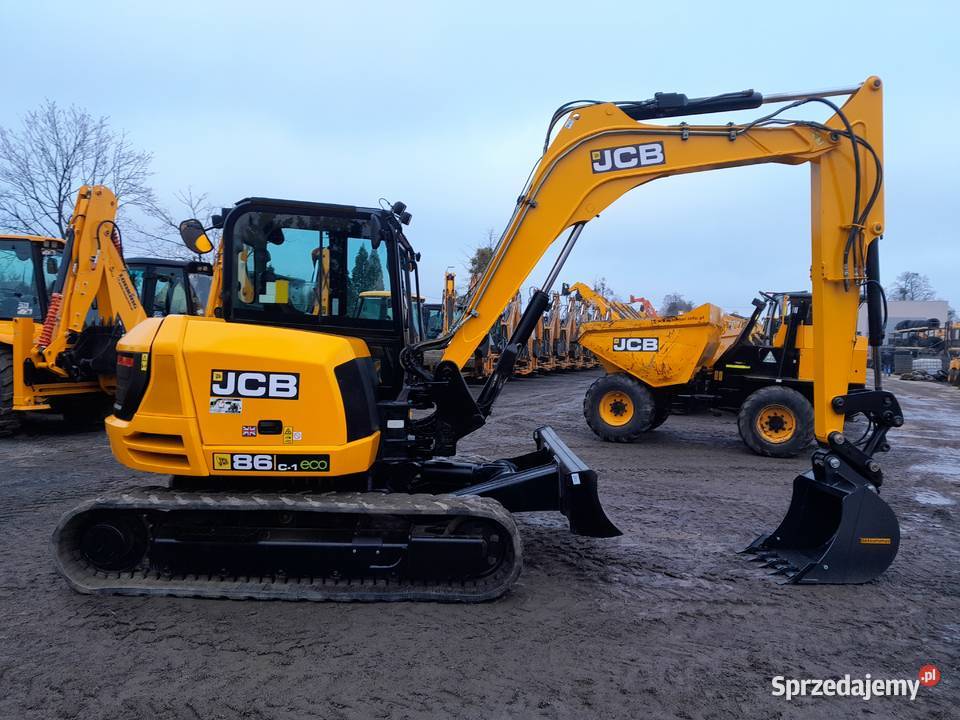 JCB 86C1 2025R KOPARKA 8 TON CAT VOLVO KUBOTA
