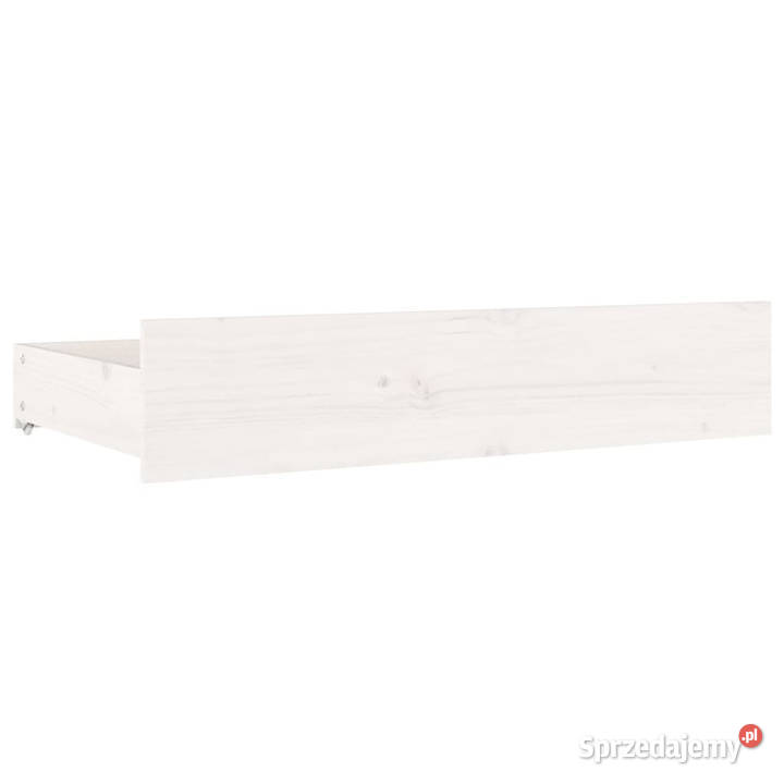 Szuflady pod łóżko 4 białe lite drewno sosnowe mazowieckie sprzedam