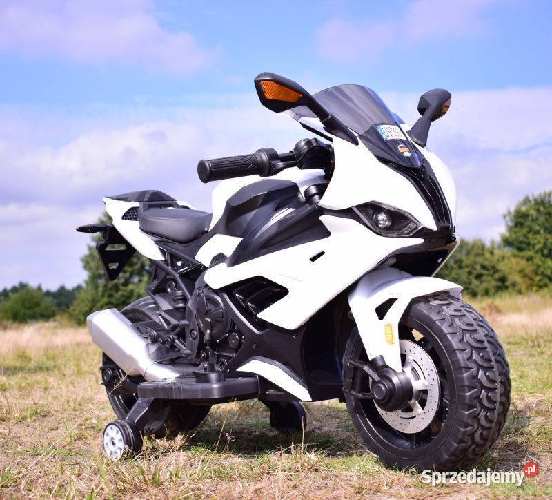 Autko motorek MOTOR ŚCIGACZ na akumulator dzieci Myszków