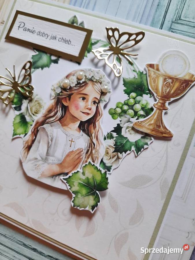 Kartka personalizowana handmade Dęblin