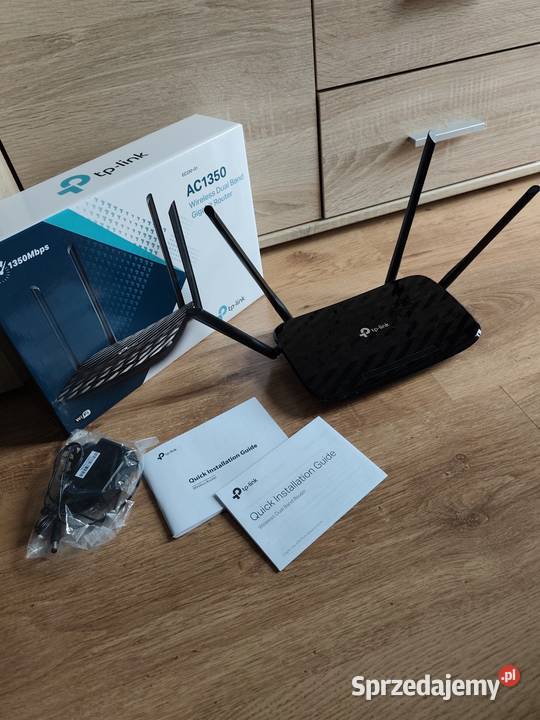 Router TPLink AC1350 do światłowodu nowy sprzedam