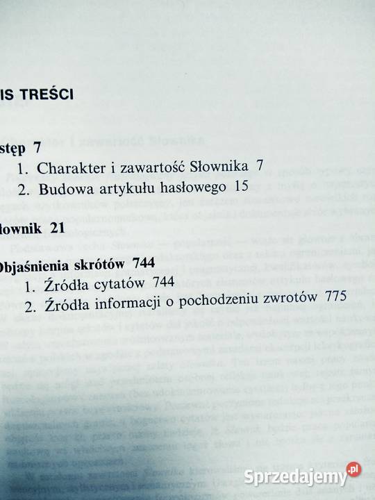 Słownik frazeologiczny Warszawa