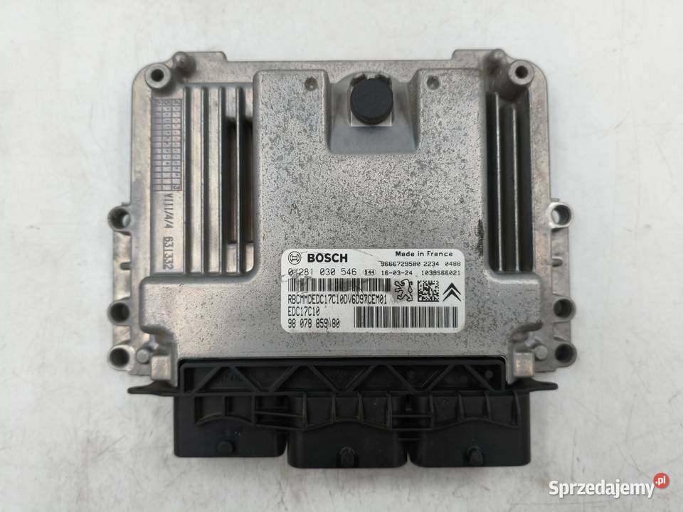 Sterownik Silnika Citroen Berlingo II 16 HDI Motoryzacja mazowieckie Wyszków