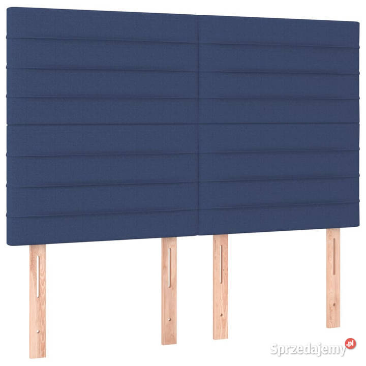 Zagłówek do łóżka z LED niebieski 144x5x118128 Warszawa