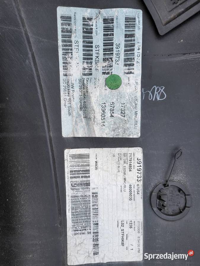 Zderzak tylny BMW Z4 E85 E86 lifcie