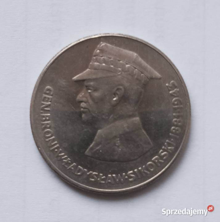 Moneta 50 zł.Gen.Władysław Sikorski z 1981r.