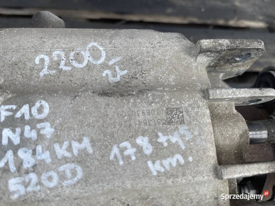 Skrzynia BMW F10 F11 N47 184 GS6 4502 osobowe Stalowa Wola