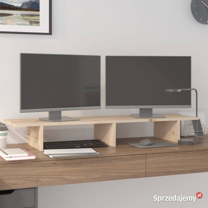 Podstawka na monitor 100x27x15 lite drewno Warszawa