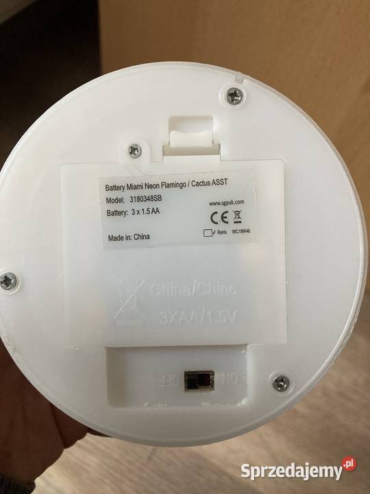 Lampka nocna flaming Warszawa