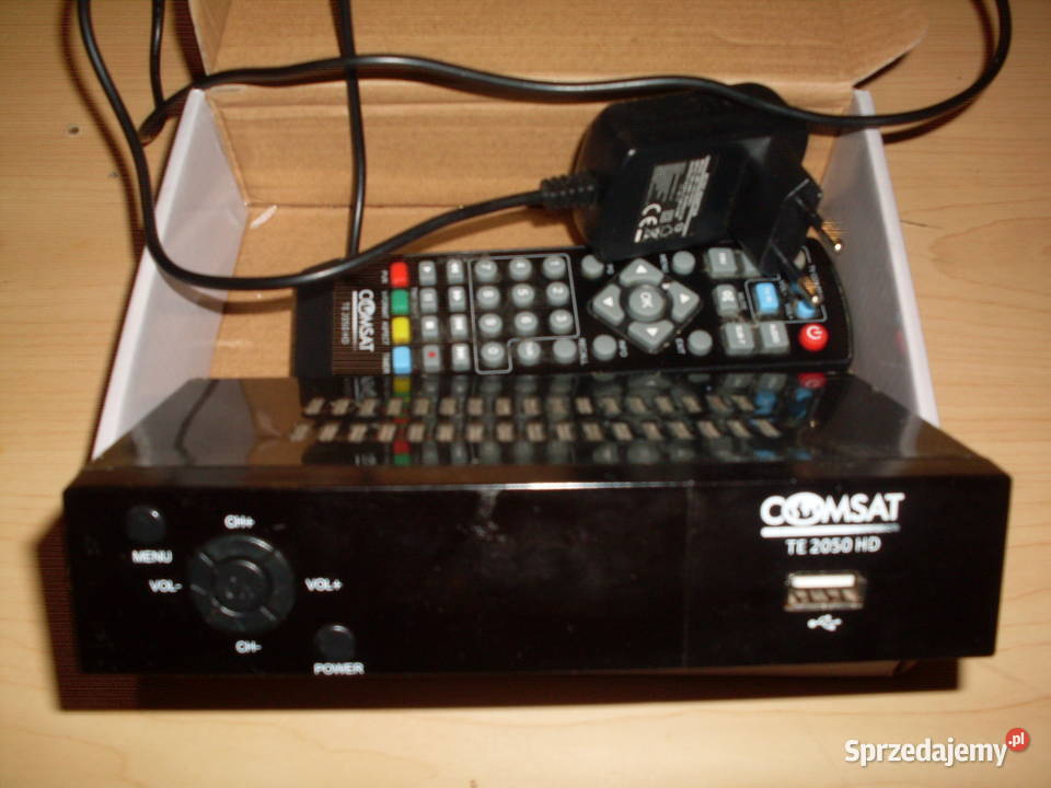 Tuner telewizji naziemnej DVBT2 H265 Comsat Trzcianka