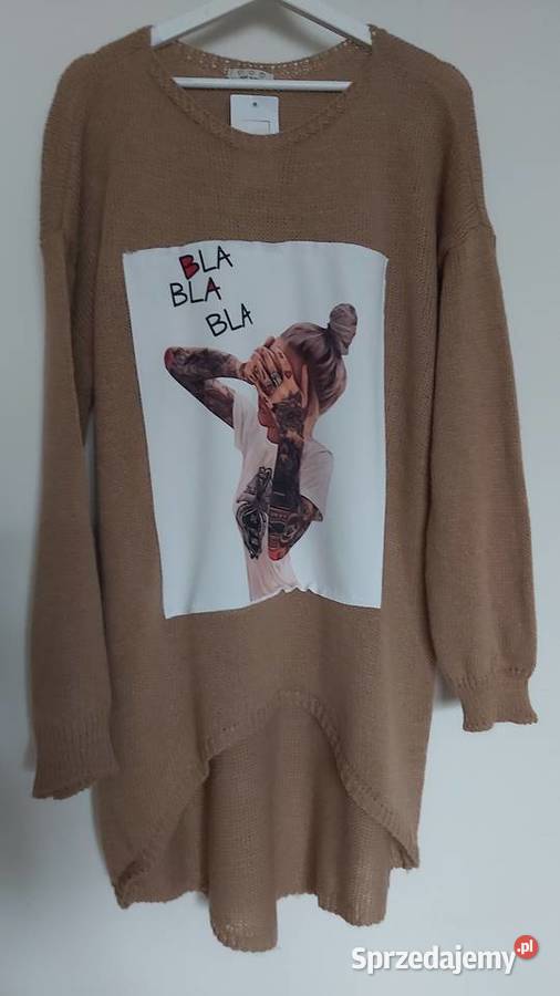 Nowy beżowy sweter XLXXL Imagine Made in Italy lubelskie Lublin
