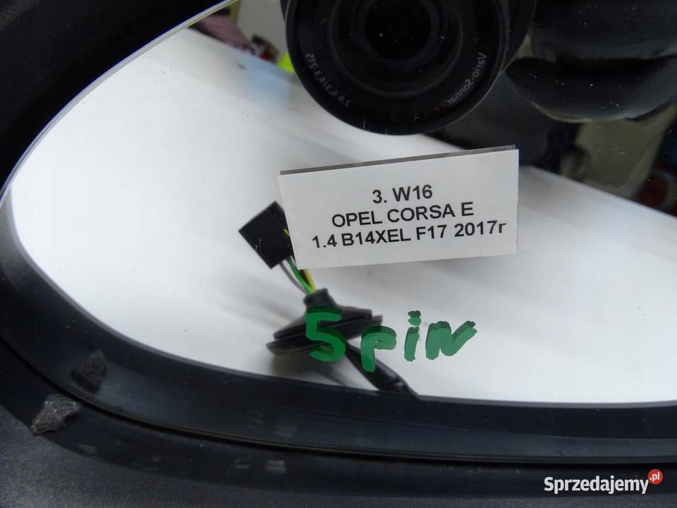 LUSTERKO LEWE LEWY PRZÓD PRZEDNIE OPEL CORSA E
