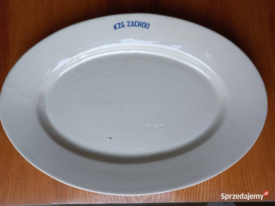 Półmisek duży PRL porcelana Włocławek ŁZG KZG Zgierz