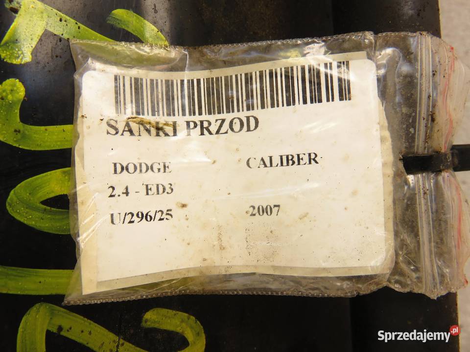 SANKI PRZÓD DODGE CALIBER 24 DUAL VVT ED3 małopolskie