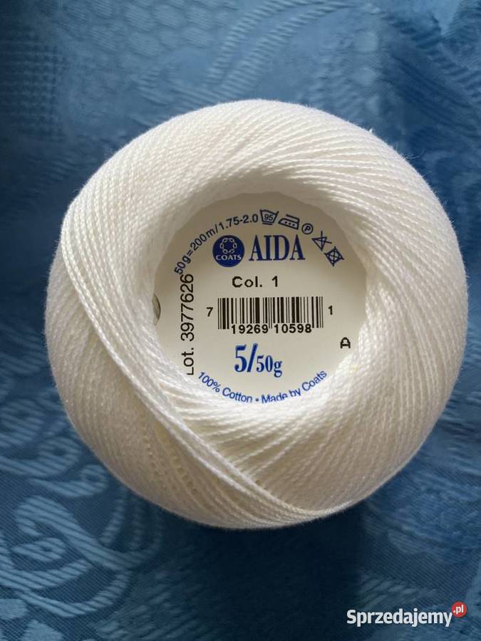 Kordonek Aida 5 biały Szczecin