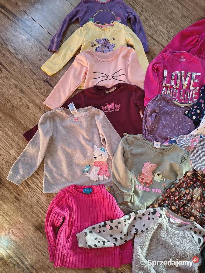 Paka ubranek dziewczynki 23 lata warmińsko-mazurskie Ełk