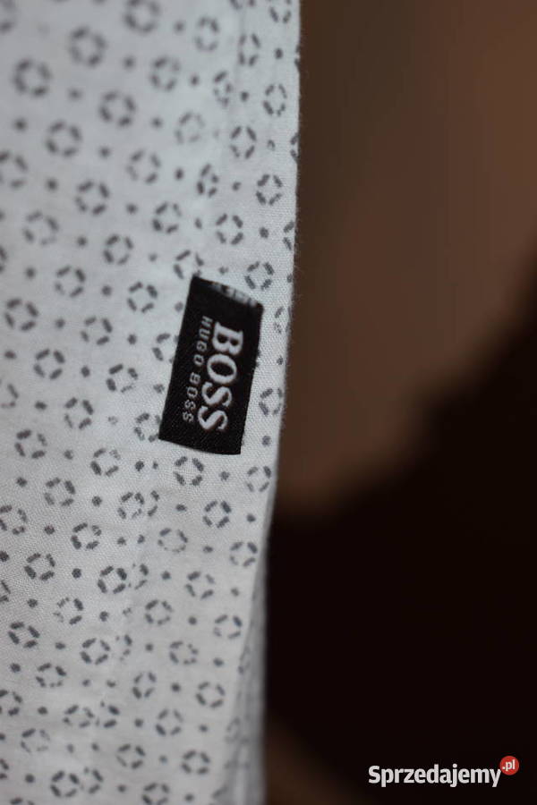 Koszula W Kratę Hugo Boss M stan Rozmiar M Odzież wyjściowa Stargard