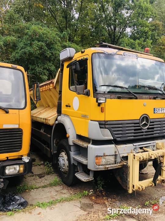 mercedes atego 1523 1823 4x4 wywrotka piaskarka śląskie Sosnowiec