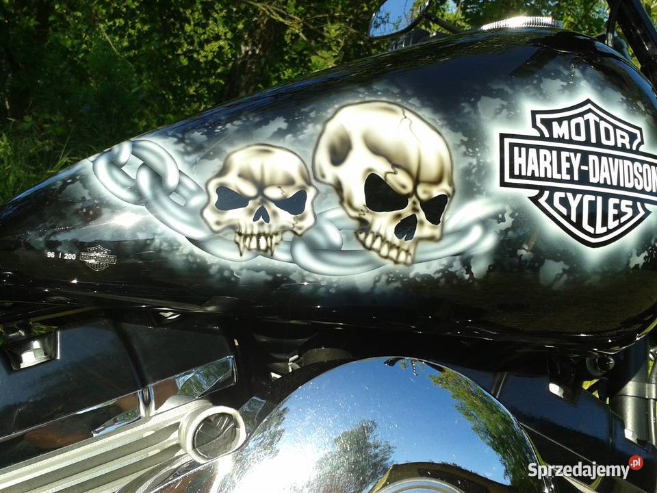 Harley Davidson softail FXS Blackline custom śląskie Rybnik