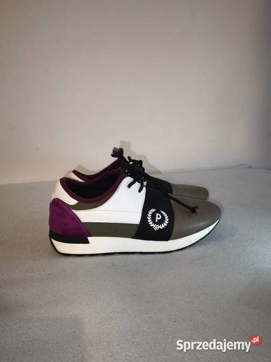 stylowe sneakersy Pollini czarny
