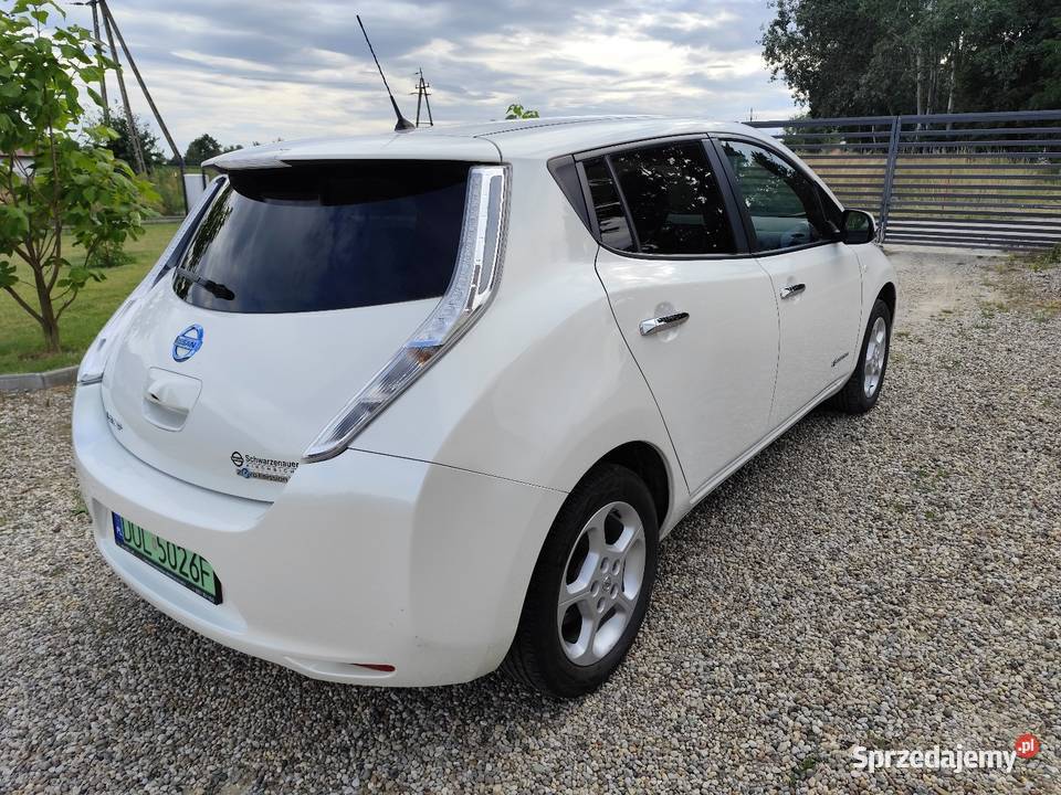 2017 Nissan Leaf Ze0 30kwh biały Siekierowice