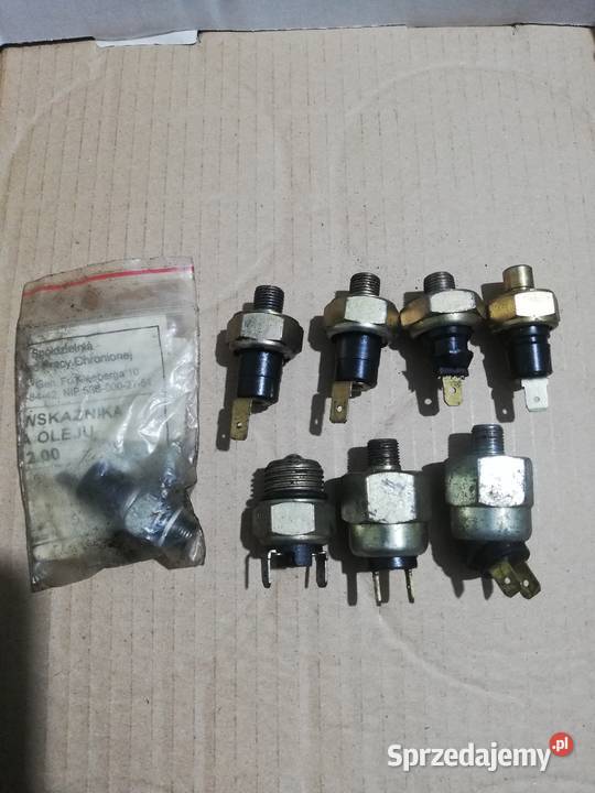 Czujniki ciśnienia oleju nowe Dąbie