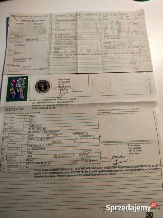 Sprzedam BMW X1 f48 20D