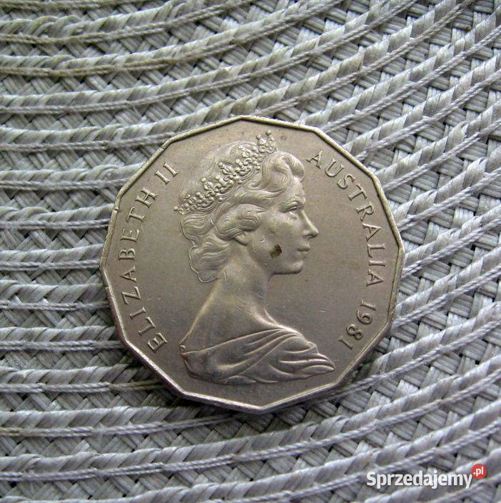 Australia 50 Cent 1981r Kalisz