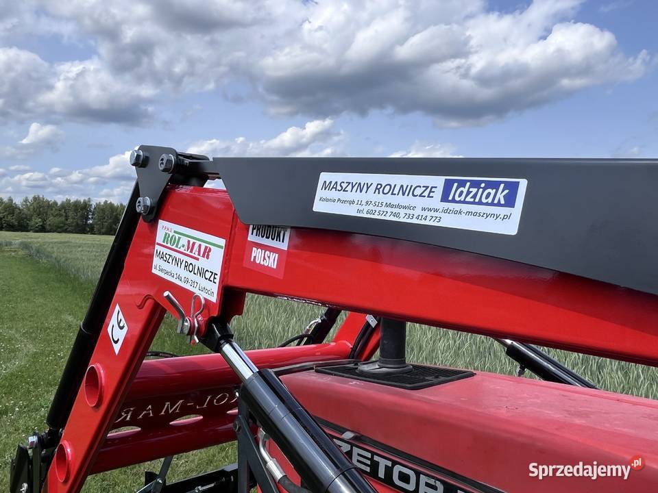 Ładowacz czołowy tur 900 1200 samopoziomujący nieuszkodzony Płock