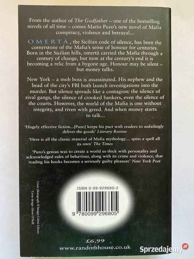 5 TOMOW POWIESCI MARIO PUZO Lublin