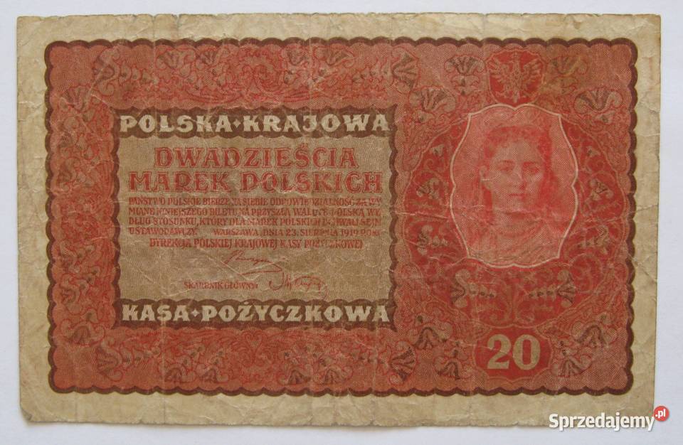 5 2x10 20 Marek Polskich 1919 zestaw 4