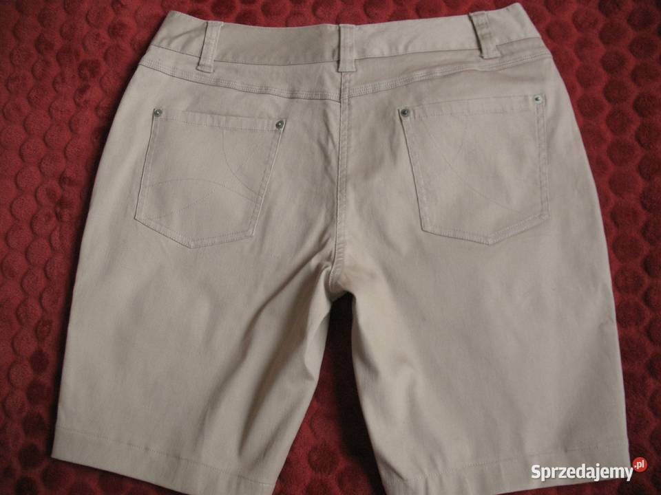 Szorty spodenki beżowe 42 XL biodra 108 Wallis Wallis Siedlce